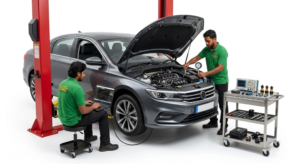 complete mechanical car repair service at Hari Kripa Services HKS