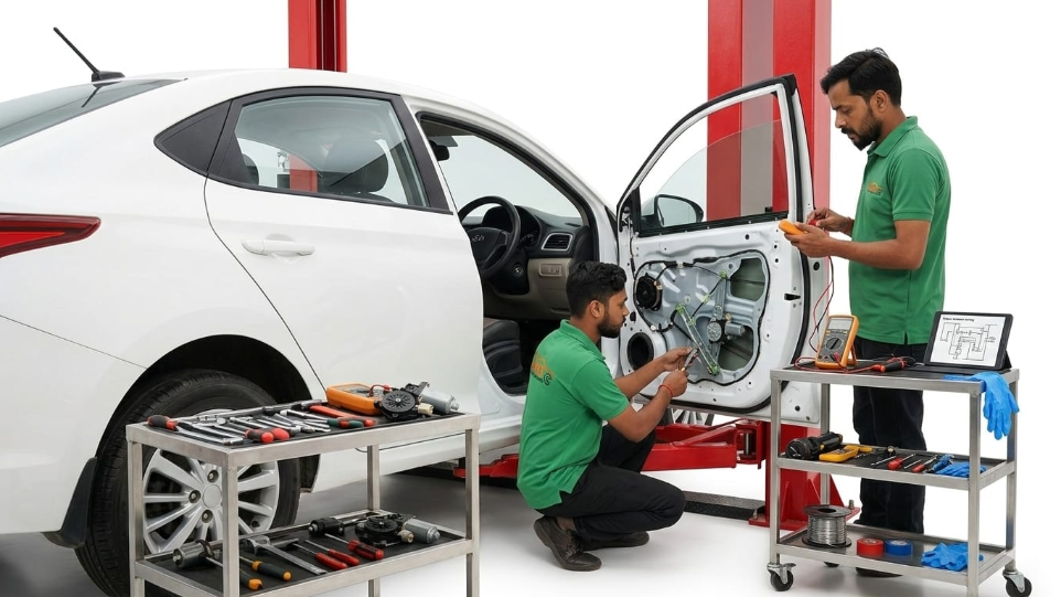vehicle electrical repair service at Hari Kripa Services car center