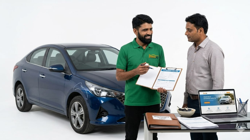 professional car service technician at HKS car service center