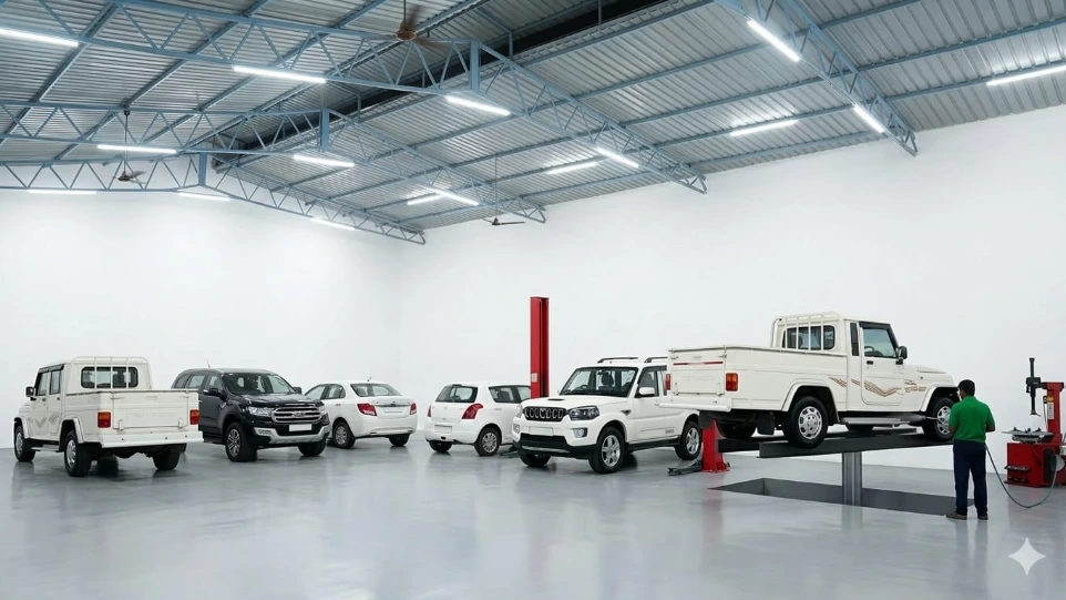 Hari Kripa Services Salasar professional car repair and service workshop