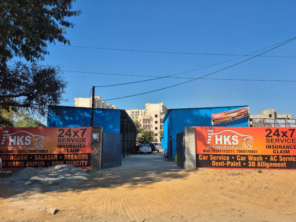 Hari Kripa Services car service center location in Suncity Sikar Road Jaipur